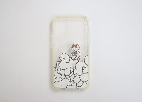 〈受注生産〉ハイブリットスマホケース／プードルプール