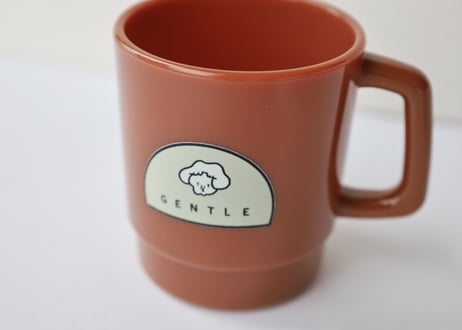 割れないカップ （茶）