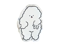 ふっくりアクリルクリップ 「ギャルピする犬」
