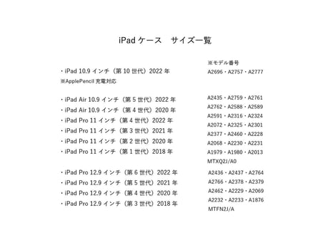iPadケース
