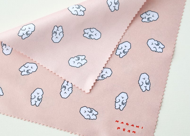 マルチクリーナークロス「ギャルピする犬」 | nagakiperm ONLINE STORE