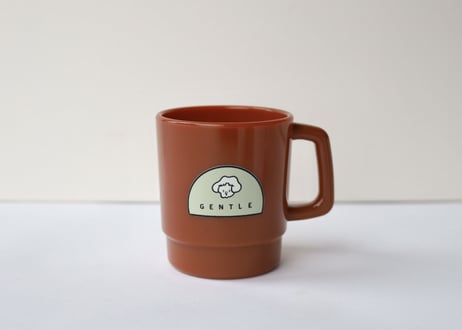 割れないカップ （茶）