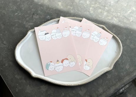 メモセット「甘党のつどい」