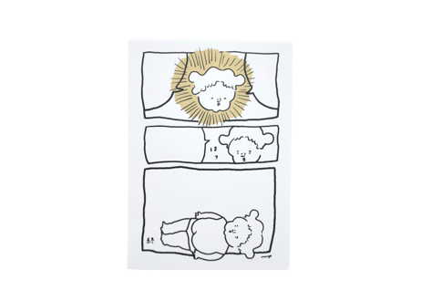 メモセット「３コマ漫画メモ」