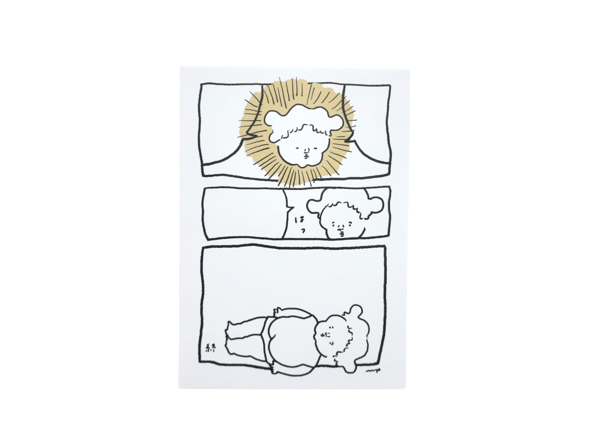 メモセット「3コマ漫画メモ」 | nagakiperm ONLINE STORE