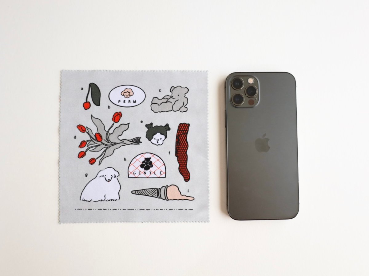 ナガキパーマ　マルチクロス あまりにもかわいいマルチクロス」は3/5〜PERM TENで販売するグッズ