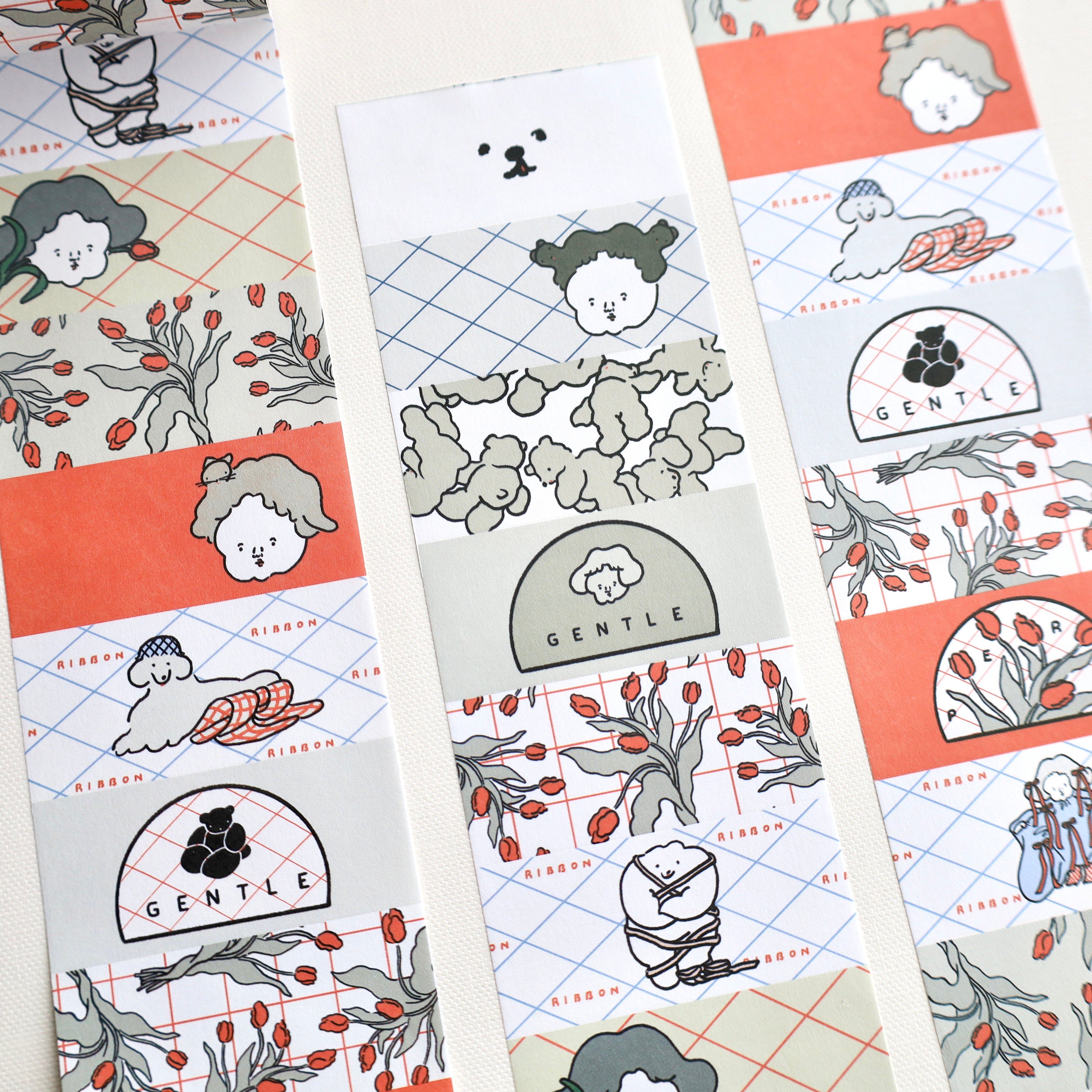 ロールふせんプチ「TULIP」 | nagakiperm ONLINE STORE