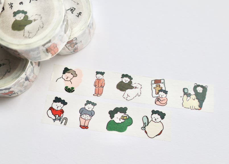 マスキングテープ「日常の風景」 | nagakiperm ONLINE STORE