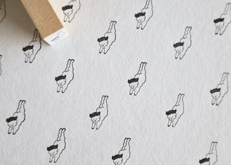はんこ「パンツ無し男児」