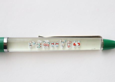 女たちが動くフローティングペン（グリーン）