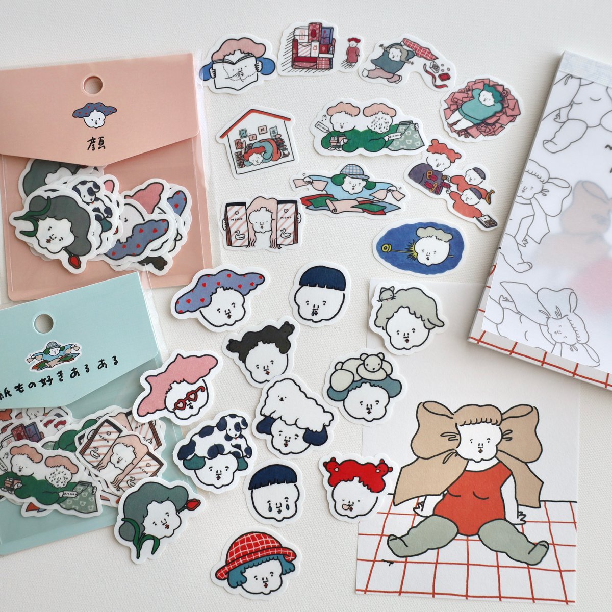 フレークシール「紙もの好きあるある」 | nagakiperm ONLINE STORE