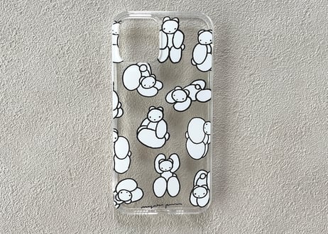 〈受注生産〉TPU素材スマホケース／無垢河原ムクミ