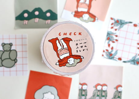 ロールふせんましかく「CHECK」