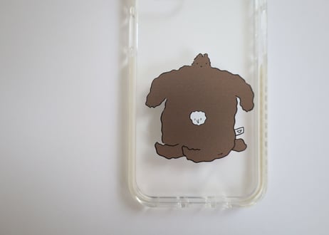 〈受注生産〉ハイブリットスマホケース／着ぐるみが重くて立てない子