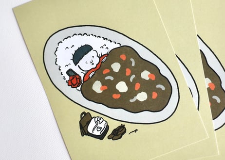 メモセット「カレー有給休暇」