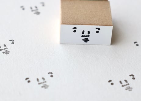 はんこ「顔面」