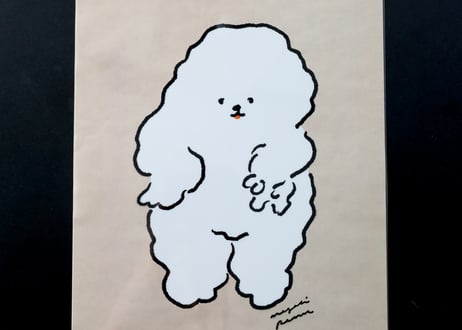 〈送料込み〉背景ペーパーが選べるクリアポスター