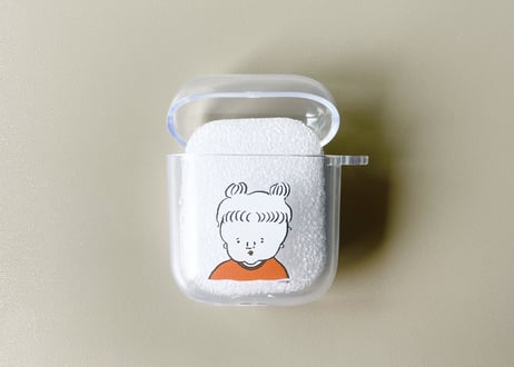 〈受注生産〉AirPods Pro ソフトケース　ブサイク証明写真