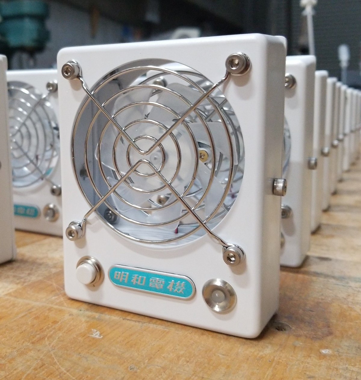 明和電機式小型扇風機❄️初期モデル シリアルNo.74 明和電機式小型扇風機❄️初期モデル シリアルNo.74 明電舎