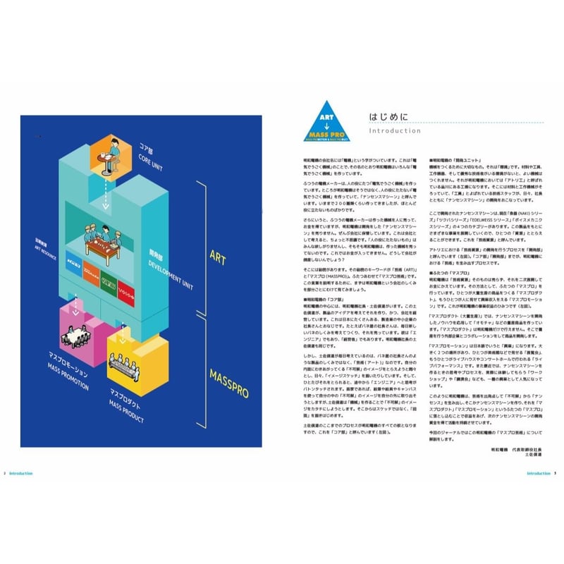 明和電機ジャーナル14号 特集：明和電機のマスプロ芸術 | MaywaDenki
