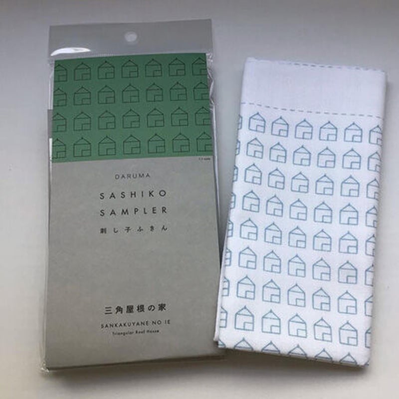 DARUMA 刺し子ふきん 一目刺し | faboomaestore おおまえ布店の DARUMA 刺し子ふきん 一目刺し | faboomaestore おおまえ布店の