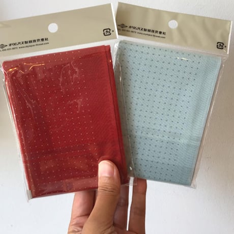 オリムパス　一目刺し用ガイド付きさらしもめん
