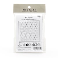 オリムパス　刺し子花ふきん　Nagomi　白