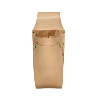 シザーケース ベルト付き 茶ヌメ革 | 渡邊鞄 オンラインショップ