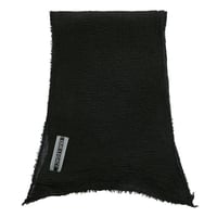 OUR LEGACY（アワー レガシー）"COTTAGE SCARF - Black Crinkle Cotton"