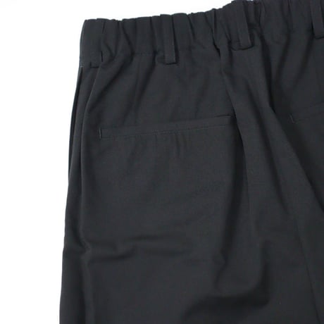 nonnotte（ノノット）"Draping Crotch Box Pleats 1Tuck Trousers"