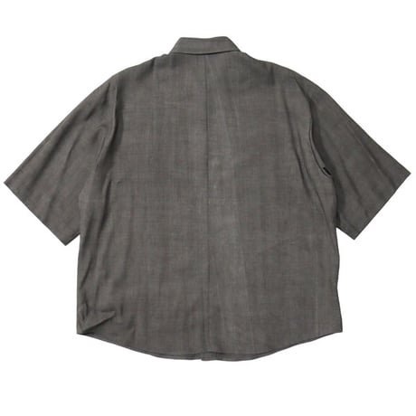 Ladie's / ATON（レディース エートン）"VISCOSE TWILL HALF SLEEVE SHIRT"