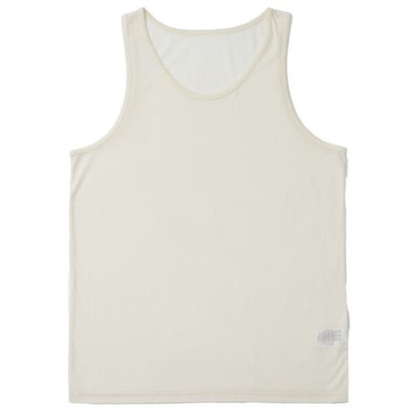 BROWN by 2-tacs（ブラウン バイ ツータックス）"BAA tank - white"