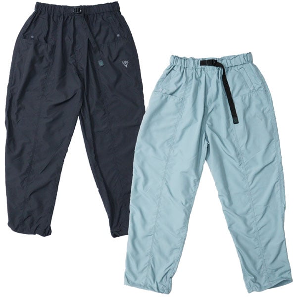 BELTED C.S.PANT-POLY TAFFETA OLIVE新品未使用M SOUTH2 WEST8 (サウス2 ウェスト8) : Belted C.S.Pant-Poly
