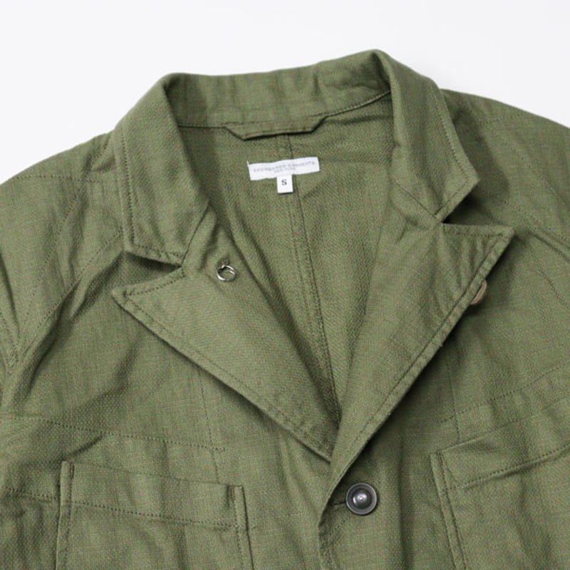 ⭐️希少⭐️エンジニアードガーメンツ コットン3Bテーラードジャケット 総柄 M ENGINEERED GARMENTS（エンジニアードガーメンツ）BEDFORD