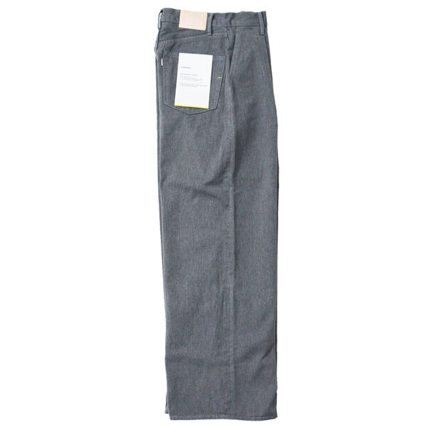 パンツ Graphpaper High Waist Long Denim Pant graphpaper(グラフペーパー)コットンハイウエストワイドデニム