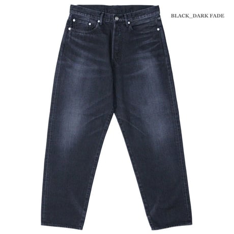 Graphpaper（グラフペーパー）"Selvage Denim Five Pocket Tapered Pants - DARK FADE"