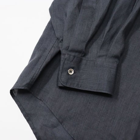Ladie's / Graphpaper（レディース グラフペーパー）"Linen L/S Oversized Band Collar Shirt"