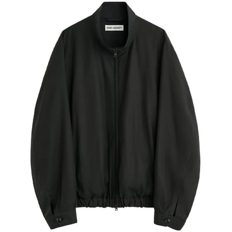 OUR LEGACY（アワー レガシー）"CASINO JACKET - Still Black Calm Cupro Cotton"