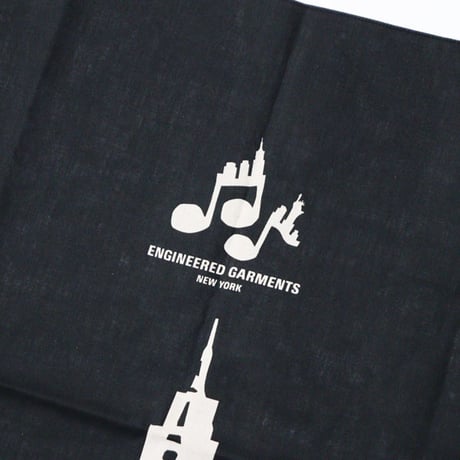 ENGINEERED GARMENTS（エンジニアード ガーメンツ）"Printed Bandana - City"