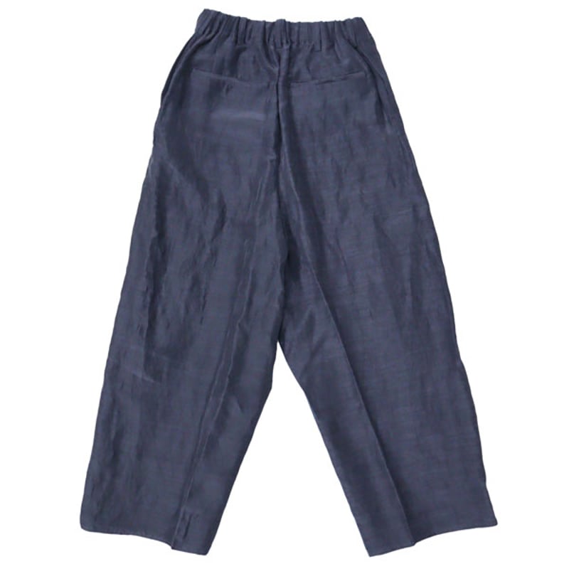 パンツ nonnotte NO TUCK WIDE STRAIGHT TROUSERS BACK SATIN GABARDINE NO TUCK WIDE STRAIGHT TROUSERS - WUNDER