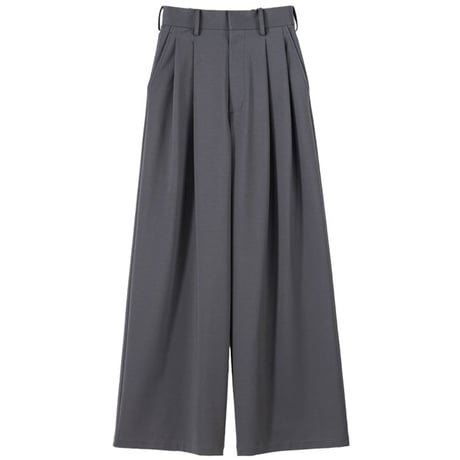 Ladie's / Graphpaper（レディース グラフペーパー）"Compact Ponte Two Tuck Wide Pants"