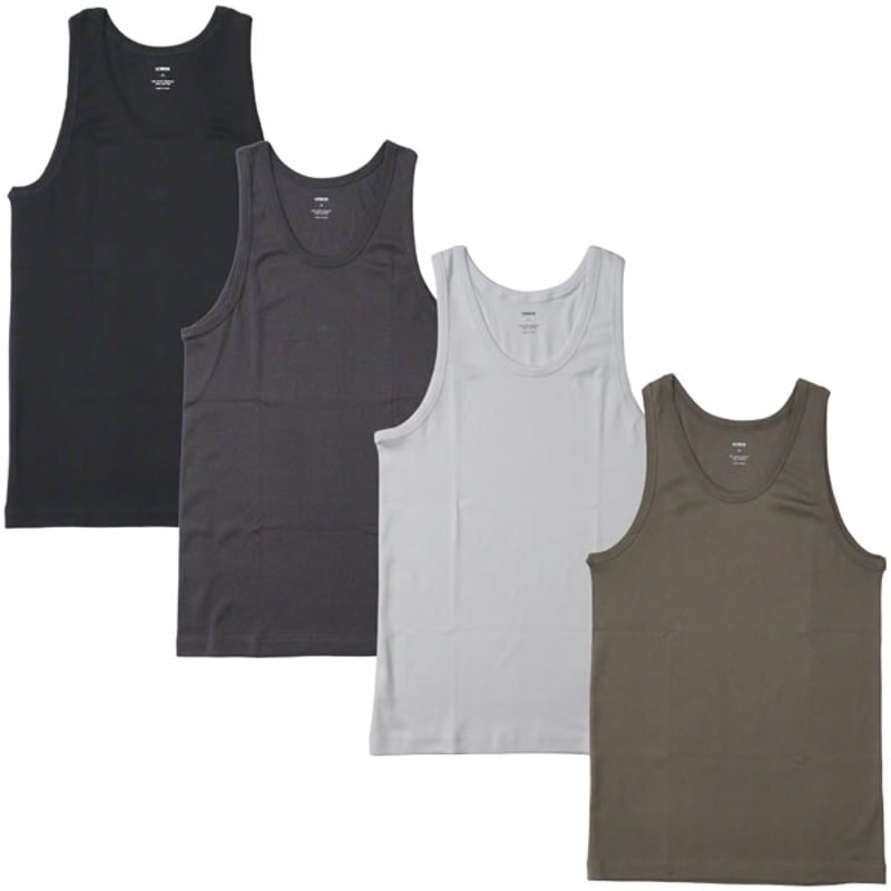 トップス ULTERIOR TUBULAR TANK TOP GREY ULTERIOR（アルテリア）