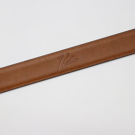 NEEDLES（ニードルス）"Papillon Square Buckle Belt - Steer Leather"