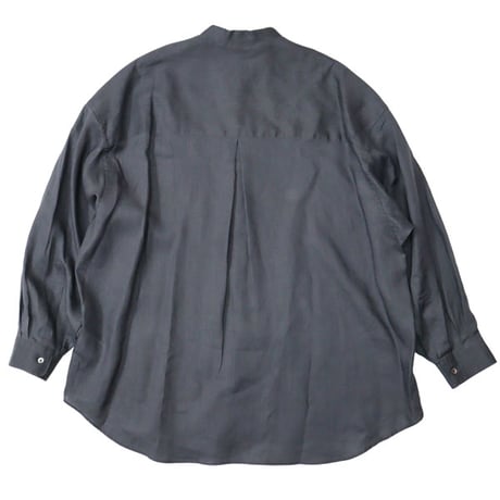 Ladie's / Graphpaper（レディース グラフペーパー）"Linen L/S Oversized Band Collar Shirt"
