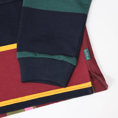 South2 West8 （サウスツーウエストエイト）"Rugger Shirt - Cotton Plainstitch / Crazy Pattern B"