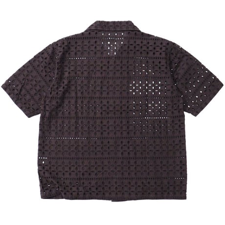 South2 West8 （サウスツーウエストエイト）"Cabana Shirt - Cutwork Embroidery"