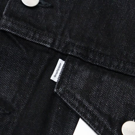 Graphpaper（グラフペーパー）"Selvage Denim Trucker Jacket - DARK FADE"