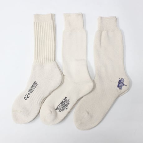 Nigel Cabourn（ナイジェルケーボン）"3-PACK ARMY SOCKS"