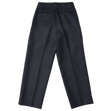 ULTERIOR（アルテリア）"SUPER FINE LIGHT MELTON TUCKED TROUSERS"