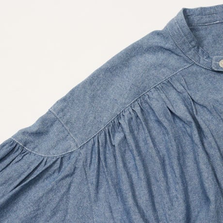 Ladies' /ENGINEERED GARMENTS（レディース エンジニアード ガーメンツ）"Banded Painter Dress - 4.5oz Cotton Chambray"